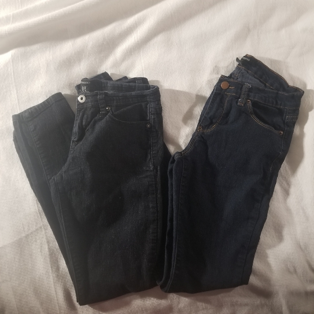 BUNDLE 2 Pair Forever 21 Jeggings BB1